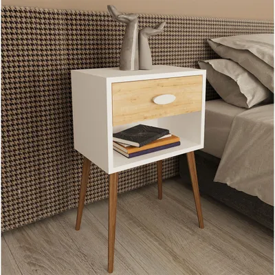 Produktbild von VCM Nachtschrank | Beistelltisch | Nachttisch | Maße ca. H. 70 x B. 45 x T. 30 cm - Singol XL