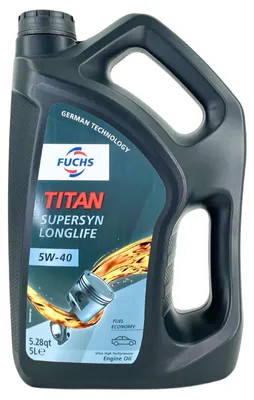Produktbild von Fuchs Titan Supersyn Longlife 5W-40 5 Liter