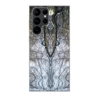 Produktbild von MuchoWow® Handyhülle Schutzhülle Hülle für Samsung Galaxy S22 Ultra Baum - Kunst - Psychedelisch Silikon Softcase Handy Hülle - Abbildung