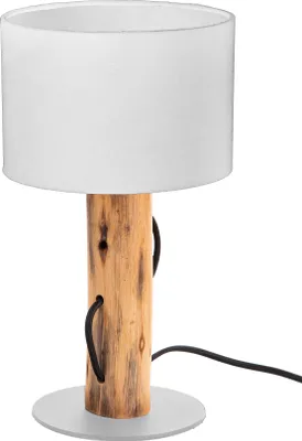 Produktbild von NOWA Tischleuchte Holz braun, 1x E14