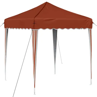 Image de Tente de fête pop-up 195 x 195 x 245 cm Terre cuite