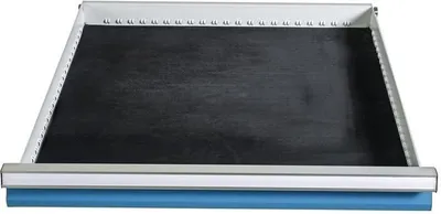 Produktbild von Schubladengummieinlage schwarz f.Schrank-B.900mm f.Schubladenschränke