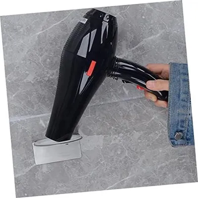 Produktbild von Haartrocknerhalter aus Edelstahl 304, modernes und platzsparendes Design für das Badezimmer, 3 Stück