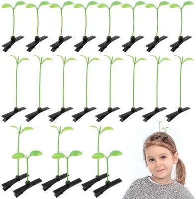 Produktbild von Kerstfeestliche Haarspeldjes für Kinder aus Kunststoff, 50 Stück