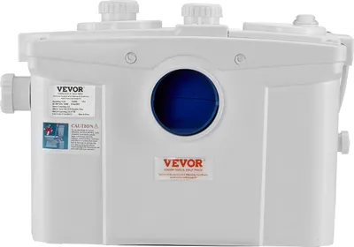 Obrázok produktu pre Macerujúci toaletný systém s čerpadlom 800 W Toaleta s horným splachovaním pre suterén