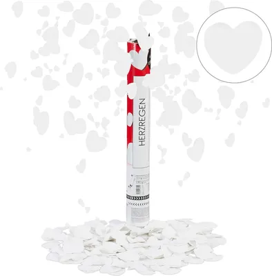 Obrázek produktu pro Vystřelovací konfety Relaxdays, 40cm, 4ks