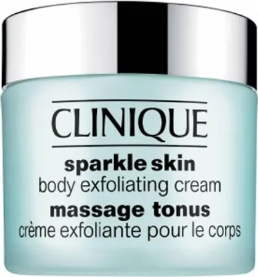 Obrázek produktu pro Clinique Sparkle Skin Body Exfoliating Cream, Krémová, Ženy, Exfoliace, Vyhlazující, Univerzální, 250 ml, Dávkovač