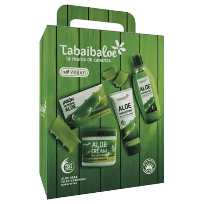 Zdjęcie produktu dla Tabaibaloe Cosmetics Set1 4w1. Zestaw kosmetyków z Wysp Kanaryjskich 4w1 od Tabaibaloe Teneryfa