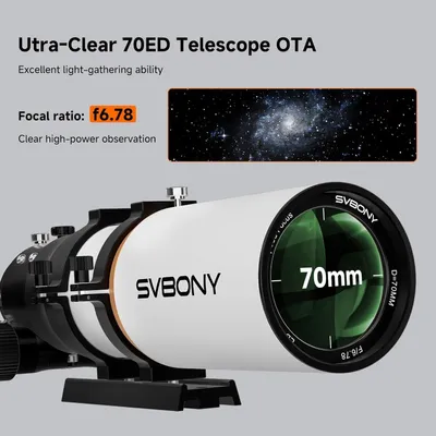 Image de Télescope - Jumelles astronomiques - Lentille ED de 70 mm