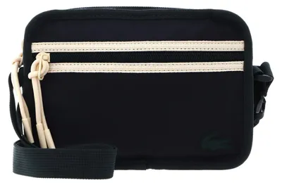 Image de LACOSTE sac à épaule bandoulière Crossover Bag Abimes Sinople Naturel bleu marine
