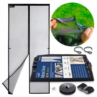 Produktbild von Volan Moxi Door Premium Magnetisches Fliegengitter Glasfaser 100x230 cm