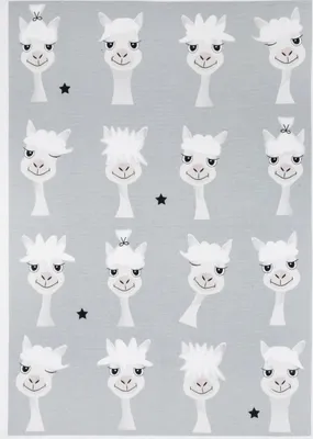 Produktbild von Geschirrtuch Alpakas, Geschirrtücher, Mitbringsel Geschenkidee Tuch Lamas