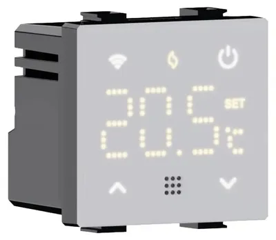 Unterputz-Chronothermostat 230V, Touch-Display, kompatibel mit Matix