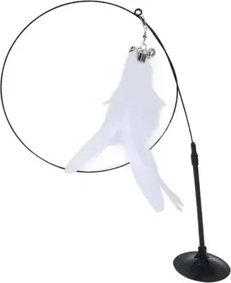 Image de Jouet Apt Pour Chat Canne À Pêche Avec Ventouse