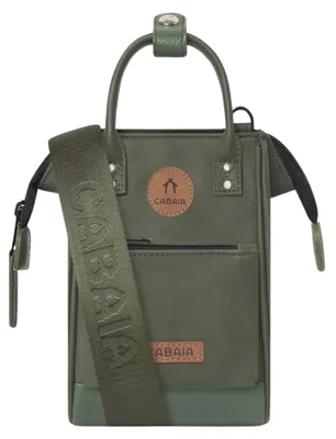 Productafbeelding van CABAIA schoudertas handtas Adventurer Vegan Nubuck Nano Bag Busan donkergroen