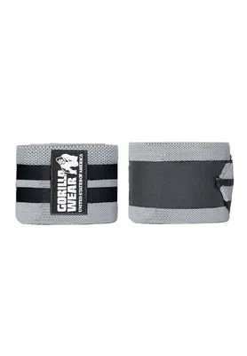 Obrázok produktu pre Ortézy na kolená Gorilla Wear - šedá/čierna - 200 cm