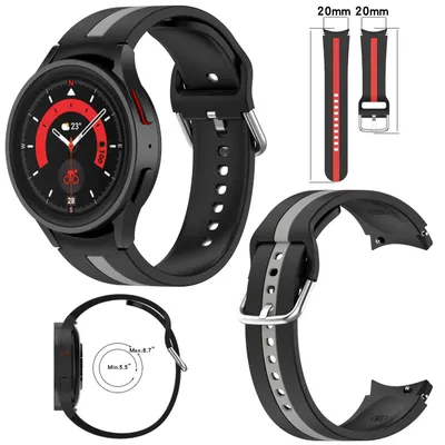Immagine prodotto di Per Samsung Galaxy Watch 6 5 4 Normal Pro Classic tutte le dimensioni cinturino in plastica