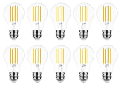 Produktbild von Modee E27 LED Filamentlampe A60 7W 806lm 4000K Neutralweiß 10 Stück