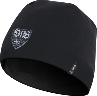 Produktbild von Jako Vfb Team Funktionsbeanie - schwarz/silber, Größe:SENIOR