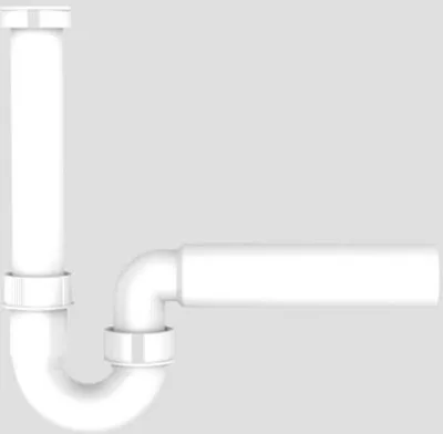 Produktbild von Sanit 31.202.00..0000 Siphon für Spüle 1 1/2''x50mm waagerecht 31202000000
