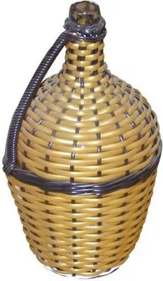 Produktbild von Glasflasche geflochten 5L (Packung max.6Stk)