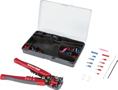 Produktbild von PARKSIDE Zangen Set Crimp 231tlg. PCZS 231 A2 Krimpzange Flachsteckhülsen