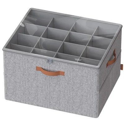 Obrázek produktu pro Organizér na boty, úložný box na boty, pro 16 párů bot, box na boty, úspora místa, úložný box s průhledným víkem, možnost přizpůsobení