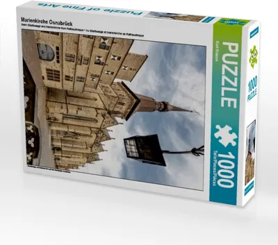 Produktbild von Calvendo Marienkirche Osnabrück 1000 Teile Puzzle hoch 480x640mm, Krause Kurt; 7336493