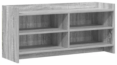 Produktbild von vidaXL TV-Schränk 100 x 33 x 47 cm Grau Sonoma Holzwerkstoff