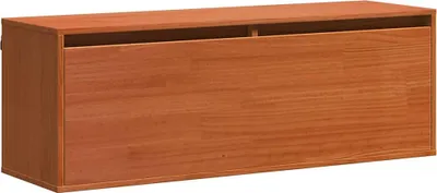 Image de Meuble mural Cire marron 100 x 30 x 35 cm Bois de pin massif