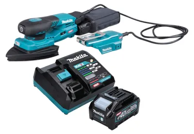 Obrázek produktu pro Makita BO 006 CGM101 Akumulátorová delta bruska 40 V max. 100 x 150 mm 3,0 mm zdvih Bezkartáčová + 1x akumulátor 4,0 Ah + nabíječka