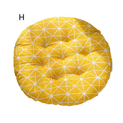 Produktbild von Stuhlkissen waschbarer weicher Polyesterplaid Muster Sitzkissen Kissen Dekoration Wohnkultur-H ,Größen:40x40cm