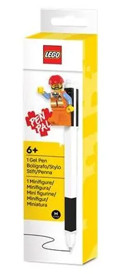 Obrázek produktu pro Gelové pero, černá, 0,7 mm, sada s minifigurkou, LEGO 53703