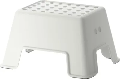 Produktbild von Ikea Tritthocker Bolmen rutschfester - Badezimmerhocker