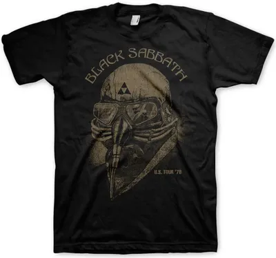 Immagine prodotto di Black Sabbath - Maglietta "US Tour 1978" per uomo/donna Unisex RO3328 (5XL) (Nero)