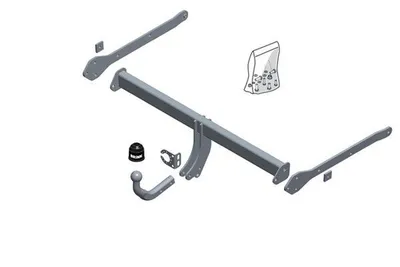 Image de Attelage de remorque à rotule fixe 1 200 kg BRINK pour MAZDA CX-3