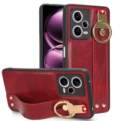 Image de Étui pour téléphone Xiaomi Redmi Note 12 Pro 5G avec dragonne et anneau