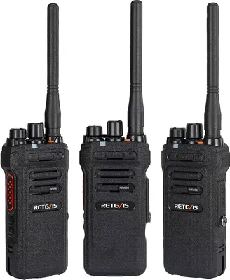 Immagine prodotto di Retevis NR630 Walkie-talkie per adulti, radio ricetrasmittente a lungo raggio, impermeabile IP67, cancellazione del rumore, chiamate di gruppo, walkie-talkie ricaricabile da 2800 mAh per le scuole in loco (3 confezioni)