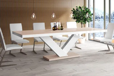 Produktbild von Design Esstisch Tisch HE-999 ausziehbar 160 bis 256 cm