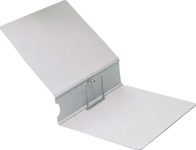 Image de Leitz 11900000 1190 Archiv-Ordner A4, Steckmechanik, Lederpappe, grau