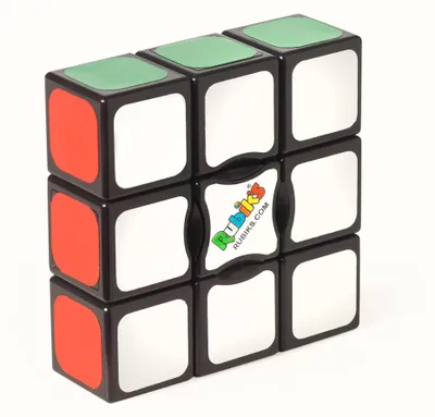 Produktbild von Rubik's Edge 3x3x1 Zauberwürfel für Anfänger, einschichtiges Puzzlespielzeug