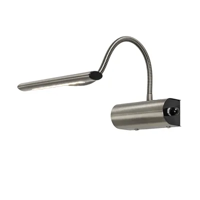 Produktbild von Trio Leuchten - Moderne Wandleuchte Stahl I Silber I nickel matt inkl. LED - Tableau Dimmer I Dimmbar I Wohnzimmer I Schlafzimmer - Stahl Länglich - I (nicht austauschbare) LED