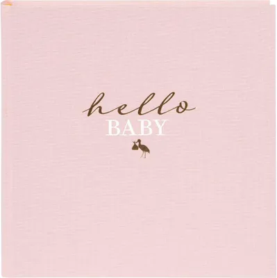 Produktbild von Goldbuch Babyalbum hello.baby rosa - Erinnerungsalbum für Babys
