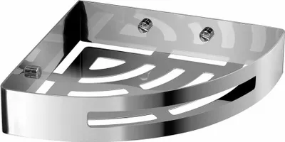 Immagine prodotto di Scaffale angolare SMART, 210x45x210 mm, acciaio inox lucido