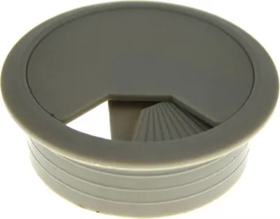 Produktbild von Kabeldurchlaß 60 mm grau Kabeldurchführung Kabeldose Kabelführung Kunststoff