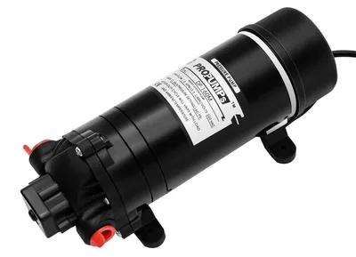 Immagine prodotto di Pompa di aumento pressione per acqua - Membrana a 3 camere - 120 W, 220 V, spina UE - 5,1–5,5 l/min - Autoadescante 0,5–1 m - 160 psi