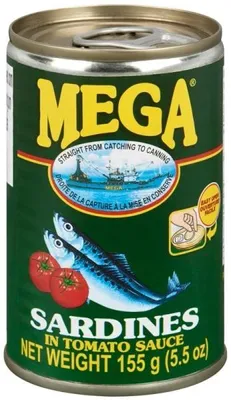 Produktbild von Sardinen In Tomatensauce - 155g - Fischkonserve - Mit Gewürzen - Proteinreich