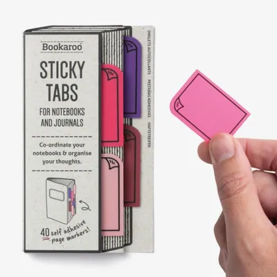 Image de Bookaroo Marqueurs autocollants - Rose