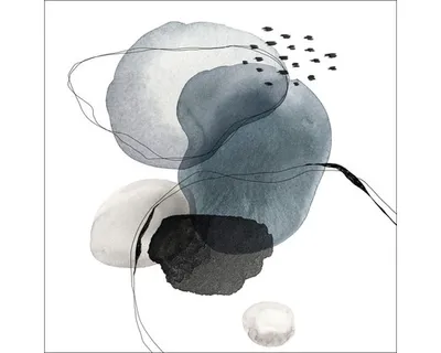 Produktbild von Glasbild Line and Shapes IV 30x30 cm