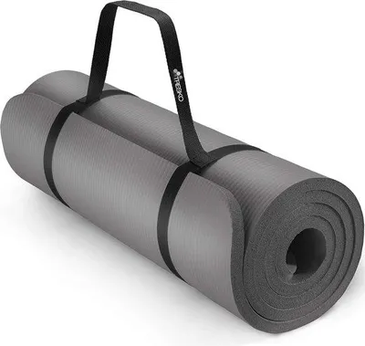 Imagen del producto de Esterilla de entrenamiento de espuma NBR, extra gruesa, antideslizante, con asa de transporte